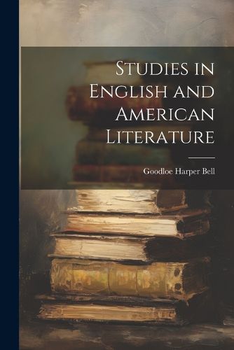 Studies in English and American Literature