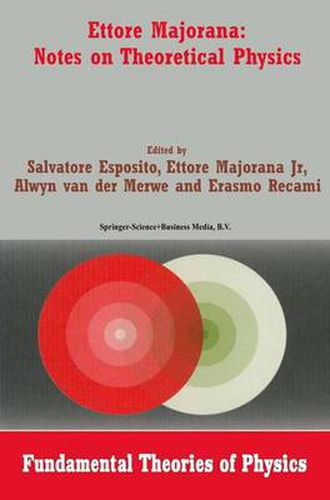 Cover image for Ettore Majorana: Notes on Theoretical Physics