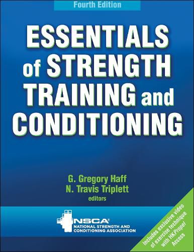 Cover image for Essentials of Strength Training and Conditioning
