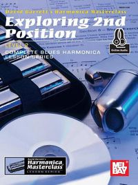 Cover image for Exploring 2nd Position: Level 2- Complete Blues Harmonica Lesson Series