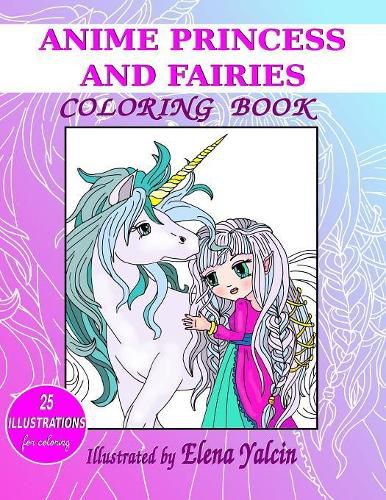 Cover image for ANIME Princess and Fairies: Children Coloring Book