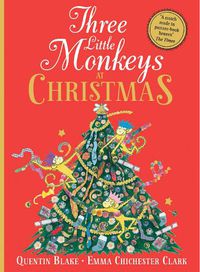 Cover image for Three Little Monkeys at Christmas
