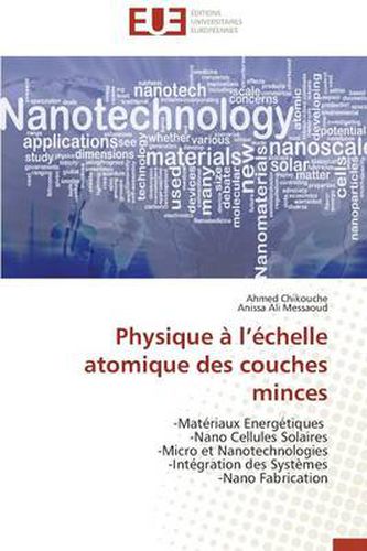 Cover image for Physique L chelle Atomique Des Couches Minces