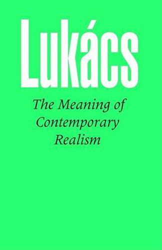 Cover image for Meaning of Contemporary Realism