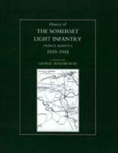 Cover image for History of the Somerset Light Infantry (Prince Albert's): 1946-1960