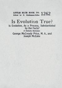 Cover image for Is Evolution True? Is Evolution, As a Process, Substantiated by the Facts?