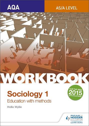 Cover image for AQA Sociology for  A Level Workbook 1: Education with Methods