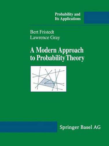 Cover image for A Modern Approach to Probability Theory