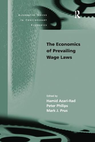 Cover image for The Economics of Prevailing Wage Laws