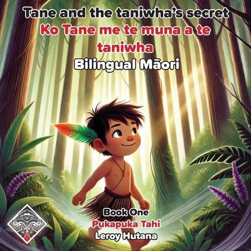 Cover image for Tane and the Taniwha's secret - Bilingual Maori