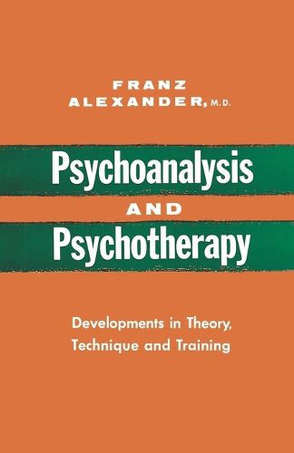 Cover image for Psychoanalysis and Psychotherapy