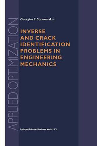 Cover image for Inverse and Crack Identification Problems in Engineering Mechanics