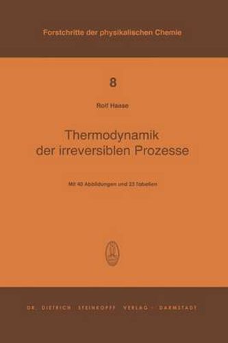 Cover image for Thermodynamik Der Irreversiblen Prozesse