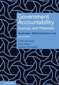 Cover image for Government Accountability Sources and Materials