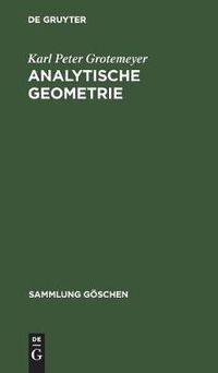 Cover image for Analytische Geometrie