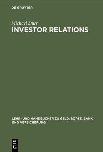 Cover image for Investor Relations