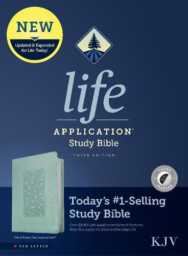 Cover image for KJV Life Application Study Bible, Third Edition, Floral