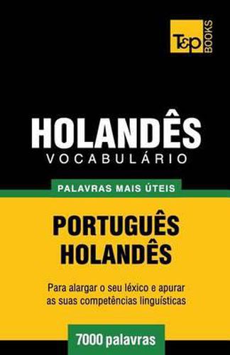 Cover image for Vocabulario Portugues-Holandes - 7000 palavras mais uteis