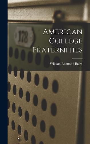 American College Fraternities