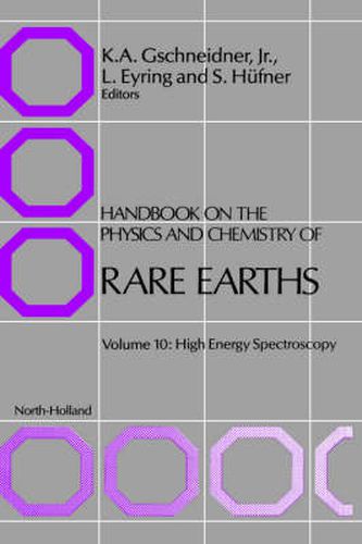 Cover image for Handbook on the Physics and Chemistry of Rare Earths: High Energy Spectroscopy