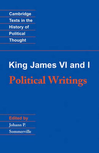 Cover image for King James VI and I: Political Writings