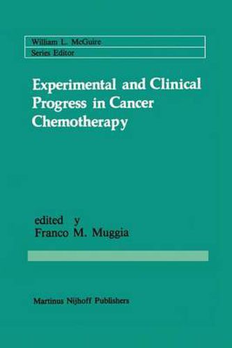 Cover image for Experimental and Clinical Progress in Cancer Chemotherapy
