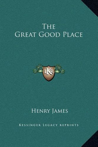 Cover image for The Great Good Place