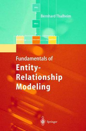 Cover image for Entity-Relationship Modeling: Foundations of Database Technology