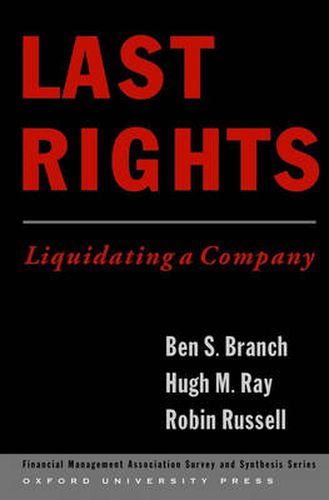Cover image for Last Rights: Liquidating a Company