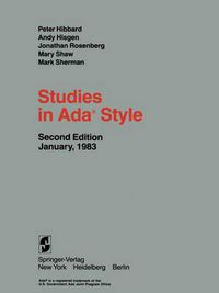 Cover image for Studies in Ada (R) Style