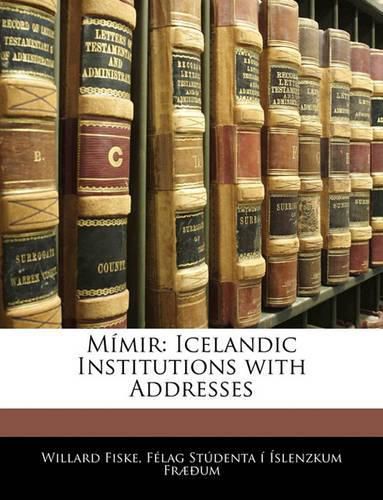 Mmir: Icelandic Institutions with Addresses