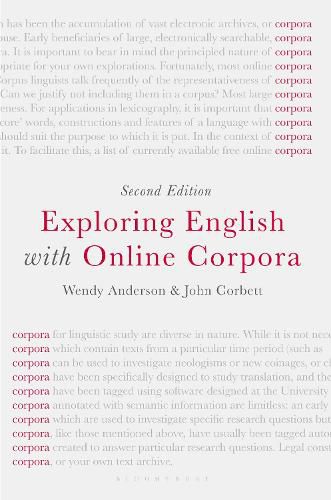 Cover image for Exploring English with Online Corpora