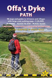 Cover image for Offa's Dyke Path Trailblazer Walking Guide 6e
