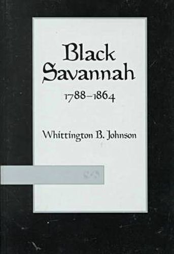 Cover image for Black Savannah