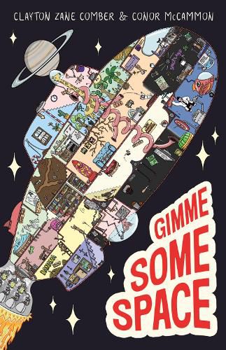 Cover image for Gimme Some Space! (The Marvellous Submarine, #2): The brand-new whacky illustrated fiction book for fans of THE BAD GUYS and THE TREEHOUSE series!