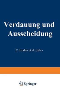 Cover image for Verdauung Und Ausscheidung