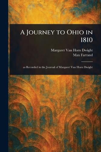 Cover image for A Journey to Ohio in 1810