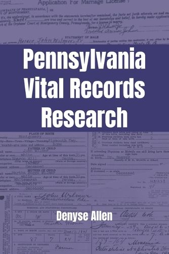 Cover image for Pennsylvania Vital Records Research