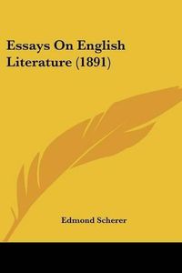 Cover image for Essays on English Literature (1891)