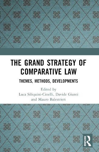 Cover image for The Grand Strategy of Comparative Law