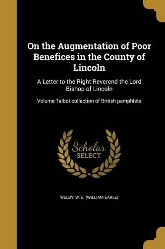 Cover image for On the Augmentation of Poor Benefices in the County of Lincoln