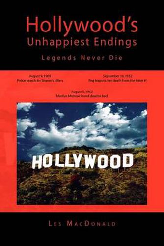 Cover image for Hollywood's Unhappiest Endings: Legends Never Die