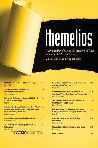 Cover image for Themelios, Volume 47, Issue 2