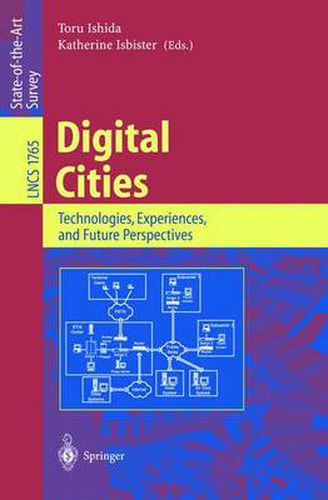 Cover image for Digital Cities: Technologies, Experiences, and Future Perspectives