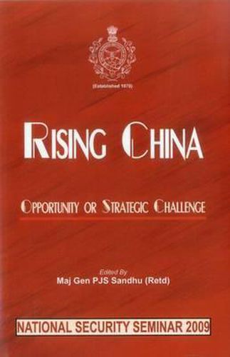 Cover image for Rising China: Opportunity or Strategic Challenge
