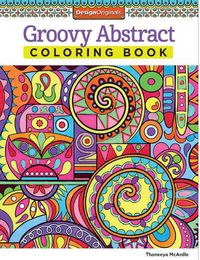 Cover image for Groovy Abstract Coloring Book