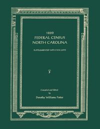 Cover image for 1820 Federal Census, North Carolina. Supplemented with Tax Lists