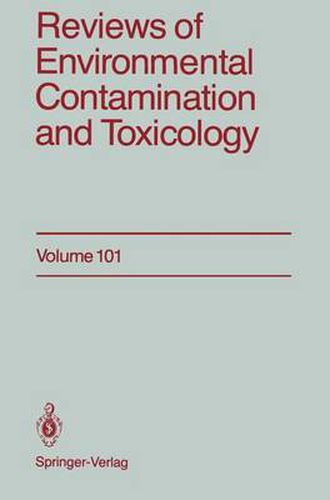 Cover image for Reviews of Environmental Contamination and Toxicology: Continuation of Residue Reviews