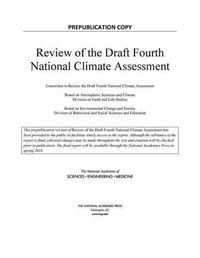 Cover image for Review of the Draft Fourth National Climate Assessment