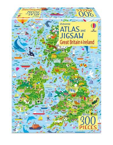 Cover image for Atlas & Jigsaw Great Britain & Ireland